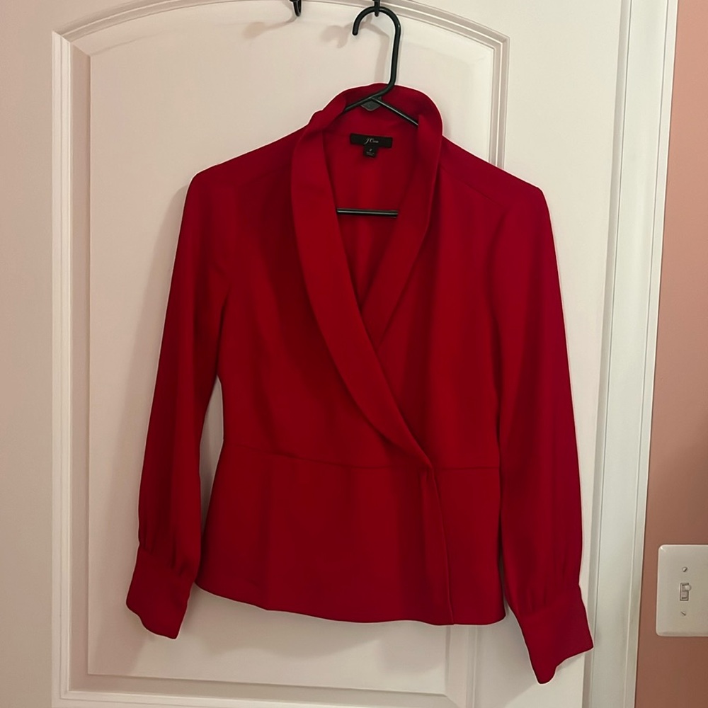 Jcrew peplum work top